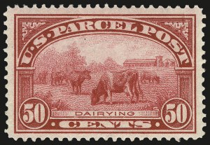 Sale 992, Lot 2665, Parcel Post, Carriers (Q, JQ, LO, L)
