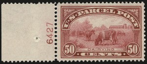 Sale 992, Lot 2666, Parcel Post, Carriers (Q, JQ, LO, L)