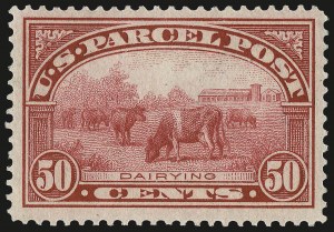 Sale 992, Lot 2667, Parcel Post, Carriers (Q, JQ, LO, L)