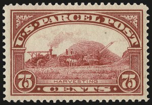 Sale 992, Lot 2669, Parcel Post, Carriers (Q, JQ, LO, L)