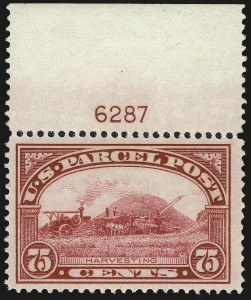 Sale 992, Lot 2670, Parcel Post, Carriers (Q, JQ, LO, L)