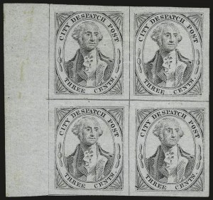 Sale 992, Lot 2675, Parcel Post, Carriers (Q, JQ, LO, L)