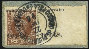 Sale 992, Lot 2702, The Dr. Yamil H. Kouri Collection of Cuba Puerto Principe Issues (First Printing)
