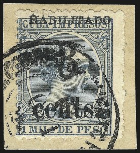 Sale 992, Lot 2743, The Dr. Yamil H. Kouri Collection of Cuba Puerto Principe Issues (Fifth Printing, Balance)