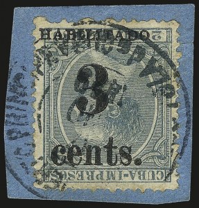 Sale 992, Lot 2748, The Dr. Yamil H. Kouri Collection of Cuba Puerto Principe Issues (Fifth Printing, Balance)