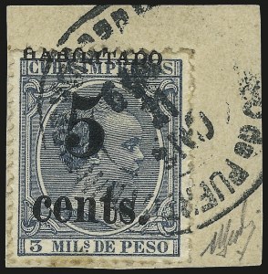 Sale 992, Lot 2753, The Dr. Yamil H. Kouri Collection of Cuba Puerto Principe Issues (Fifth Printing, Balance)
