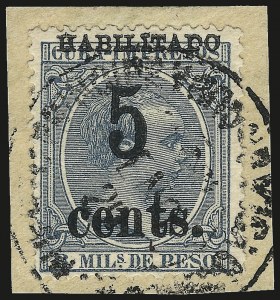 Sale 992, Lot 2755, The Dr. Yamil H. Kouri Collection of Cuba Puerto Principe Issues (Fifth Printing, Balance)