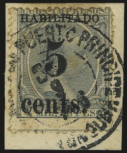 Sale 992, Lot 2756, The Dr. Yamil H. Kouri Collection of Cuba Puerto Principe Issues (Fifth Printing, Balance)