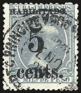 Sale 992, Lot 2758, The Dr. Yamil H. Kouri Collection of Cuba Puerto Principe Issues (Fifth Printing, Balance)