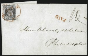 Sale 993, Lot 10, St. Louis Bears Postmasters Provisionals