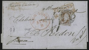 Sale 993, Lot 114, 5c 1847 Issue - Brown Orange