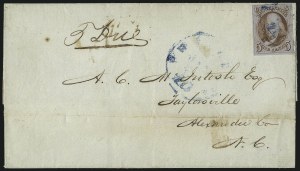 Sale 993, Lot 115, 5c 1847 Issue - Brown Orange