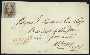 Sale 993, Lot 118, 5c 1847 Issue - Brown Orange