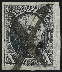 Sale 993, Lot 158, 10c 1847 Issue