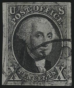 Sale 993, Lot 163, 10c 1847 Issue