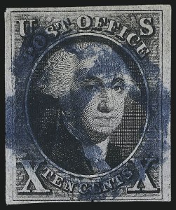 Sale 993, Lot 169, 10c 1847 Issue