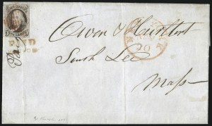 Sale 993, Lot 180, 5c 1847 Issue Covers