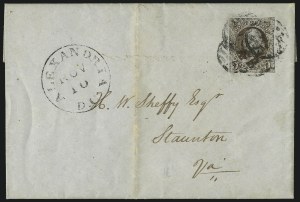 Sale 993, Lot 191, 5c 1847 Issue Covers
