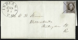 Sale 993, Lot 193, 5c 1847 Issue Covers