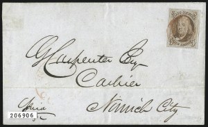 Sale 993, Lot 195, 5c 1847 Issue Covers