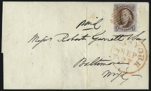 Sale 993, Lot 197, 5c 1847 Issue Covers