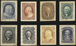 Sale 993, Lot 229, 1851-60 Issue Panama-Pacific Small Die Proofs