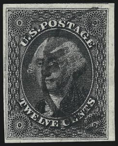 Sale 993, Lot 264, 1851-56 Issue Off Cover (12c)