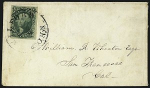 Sale 993, Lot 297, 10c 1855 Issue On Cover