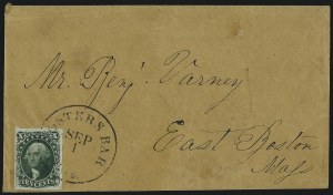 Sale 993, Lot 298, 10c 1855 Issue On Cover