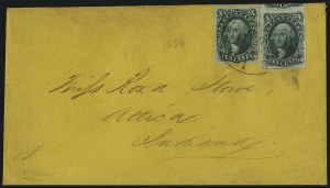 Sale 993, Lot 302, 10c 1855 Issue On Cover