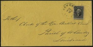 Sale 993, Lot 305, 12c 1851 Issue On Cover