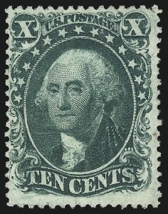 Sale 993, Lot 327, 10c 1857-60 Issue Off Cover