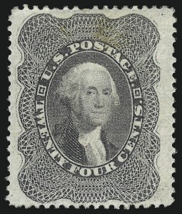 Sale 993, Lot 345, 12c-90c 1857-60 Issue Off Cover