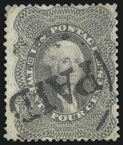 Sale 993, Lot 348, 12c-90c 1857-60 Issue Off Cover