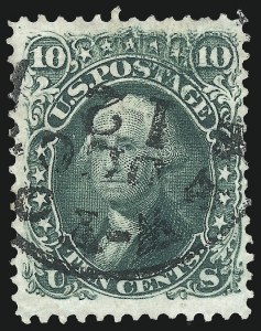 Sale 993, Lot 394, 1861-66 Issue Off Cover