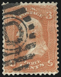 Sale 993, Lot 400, 1861-66 Issue Off Cover