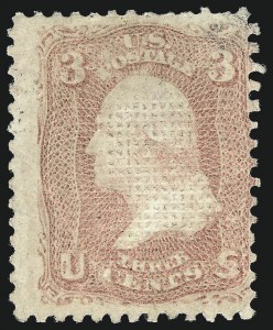 Sale 993, Lot 451, 1867-68 Grilled Issue (A thru D Grills)
