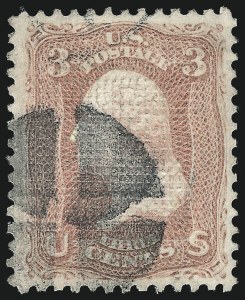 Sale 993, Lot 452, 1867-68 Grilled Issue (A thru D Grills)