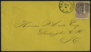 Sale 993, Lot 466, 1867-68 Grilled Issue (A thru D Grills)