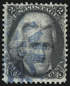 Sale 993, Lot 471, 1867-68 Grilled Issue (Z Grill)