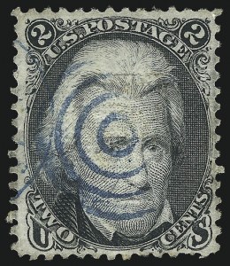 Sale 993, Lot 474, 1867-68 Grilled Issue (Z Grill)