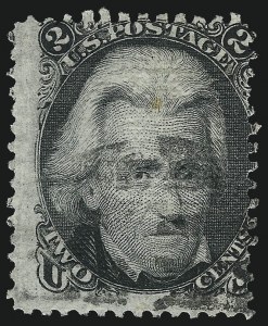Sale 993, Lot 479, 1867-68 Grilled Issue (Z Grill)
