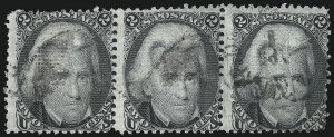 Sale 993, Lot 480, 1867-68 Grilled Issue (Z Grill)