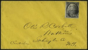 Sale 993, Lot 482, 1867-68 Grilled Issue (Z Grill)