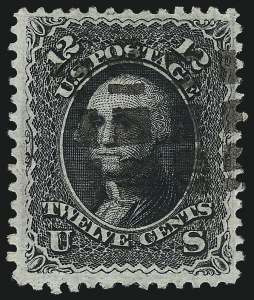 Sale 993, Lot 490, 1867-68 Grilled Issue (Z Grill)