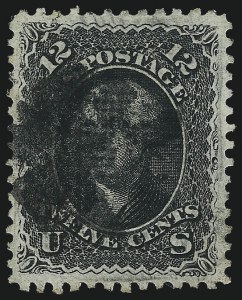 Sale 993, Lot 491, 1867-68 Grilled Issue (Z Grill)