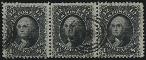 Sale 993, Lot 494, 1867-68 Grilled Issue (Z Grill)