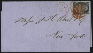 Sale 993, Lot 497, 1867-68 Grilled Issue (E Grill)