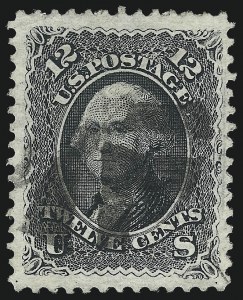 Sale 993, Lot 498, 1867-68 Grilled Issue (E Grill)
