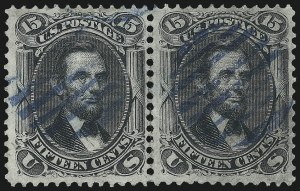 Sale 993, Lot 506, 1867-68 Grilled Issue (F Grill)